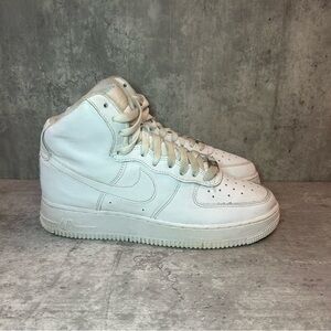 Nike Air Force 1 Mid Sneakers DH2943-111 Womens sz 8.5 - white